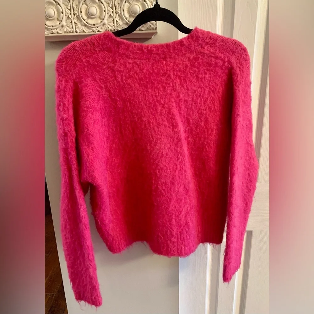 Madewell Brushed Crop Cardigan Sweater - XS